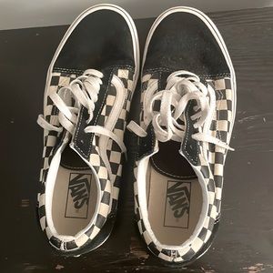 Men’s checkered Vans